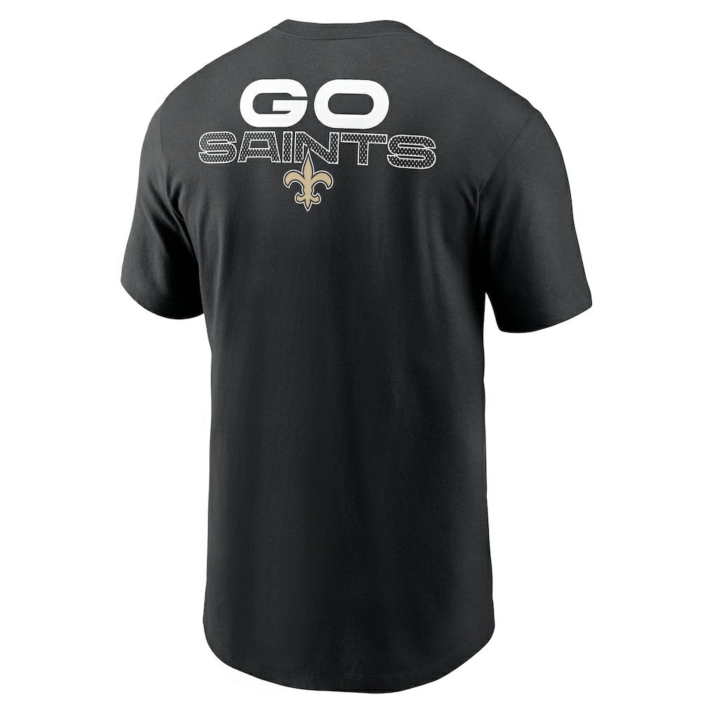 New Orleans Saints Local Phrase T-Shirt - Black T-shirts