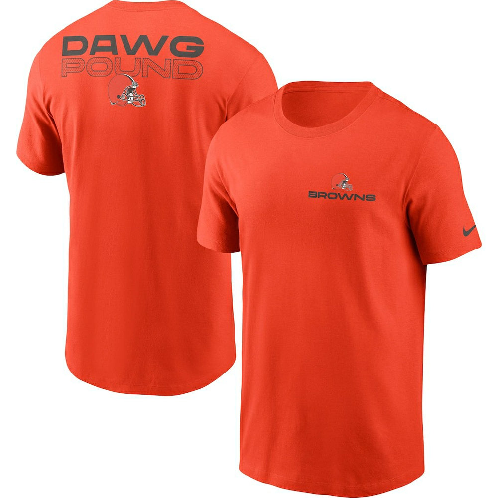 Cleveland Browns Local Phrase T-Shirt - Orange T-shirts
