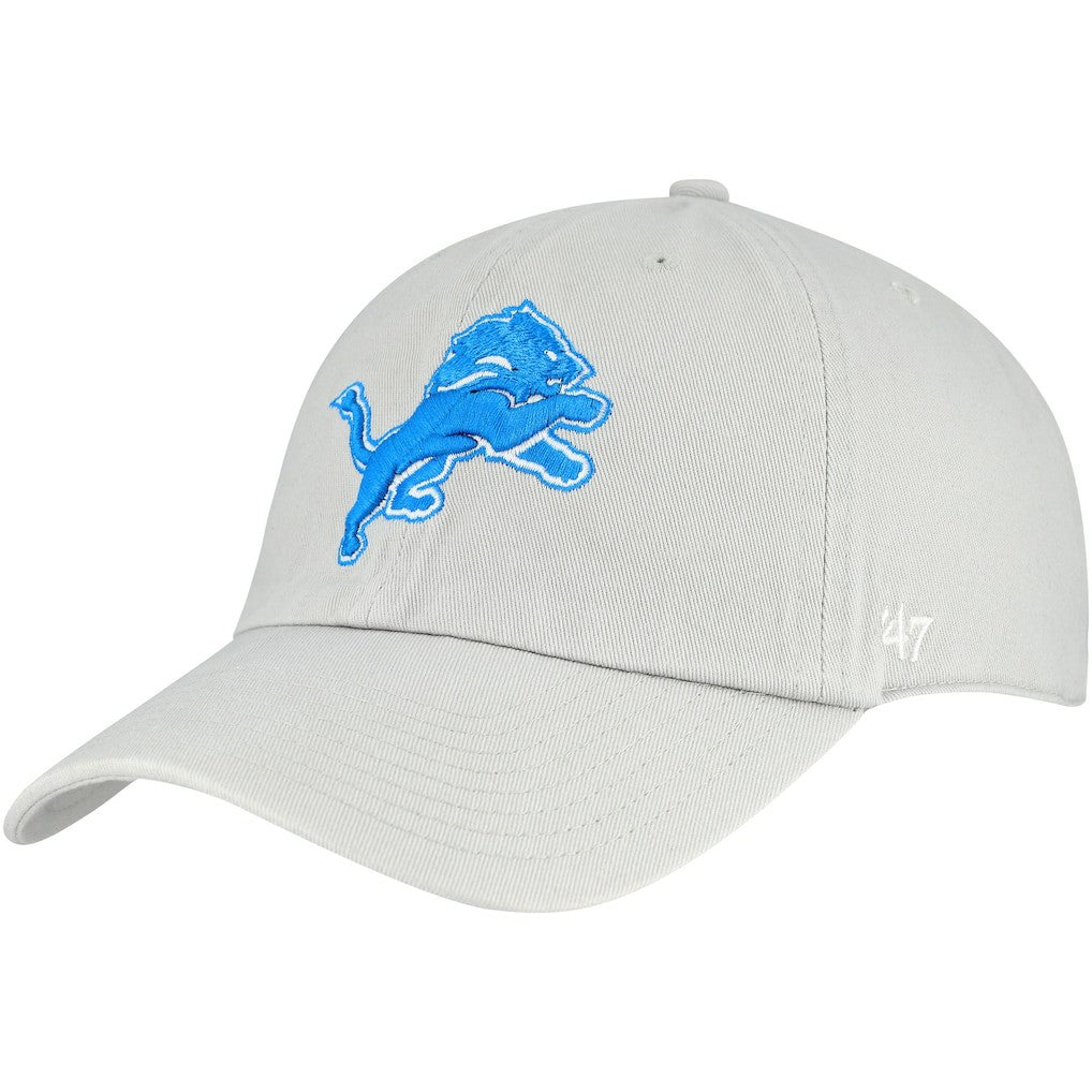 Detroit Lions '47 Clean Up Adjustable Hat - Gray Hats