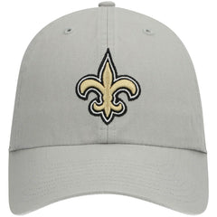 New Orleans Saints '47 Clean Up Adjustable Hat - Gray Hats