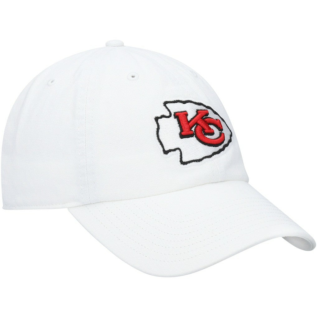 Kansas City Chiefs '47 Logo Clean Up Adjustable Hat - White Hats