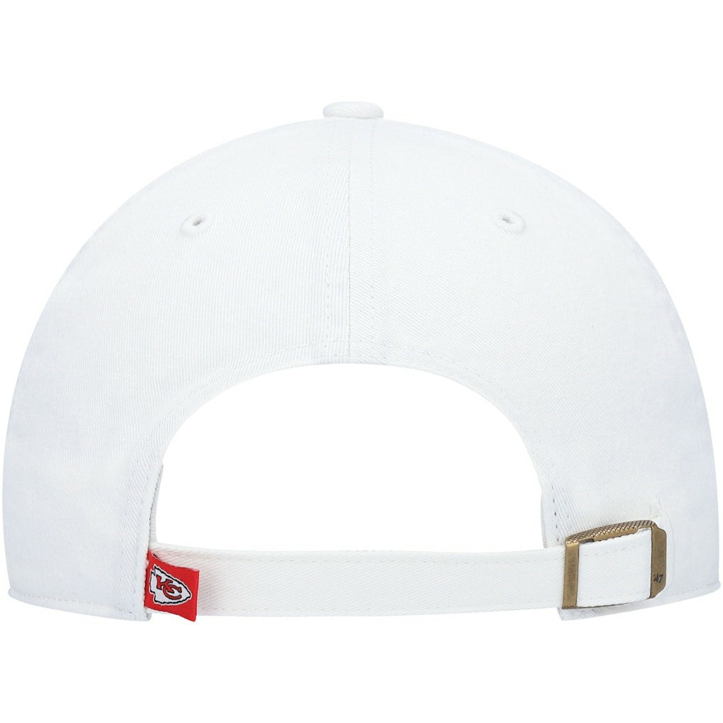 Kansas City Chiefs '47 Logo Clean Up Adjustable Hat - White Hats