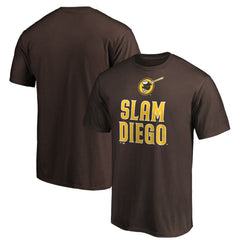 San Diego Padres Slam Diego T-Shirt - Brown T-shirts