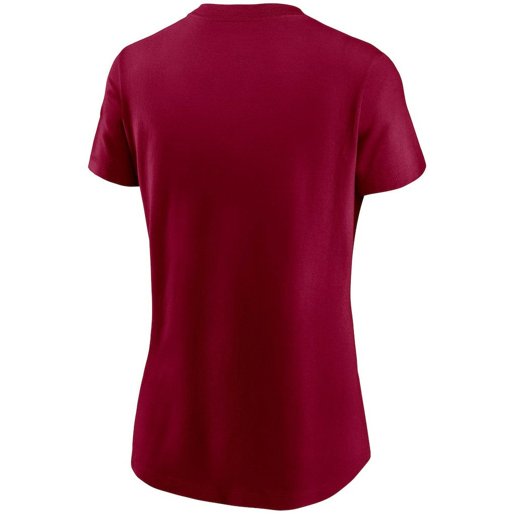 Washington Football Team Women's Logo Essential T-Shirt - Burgundy T-shirts