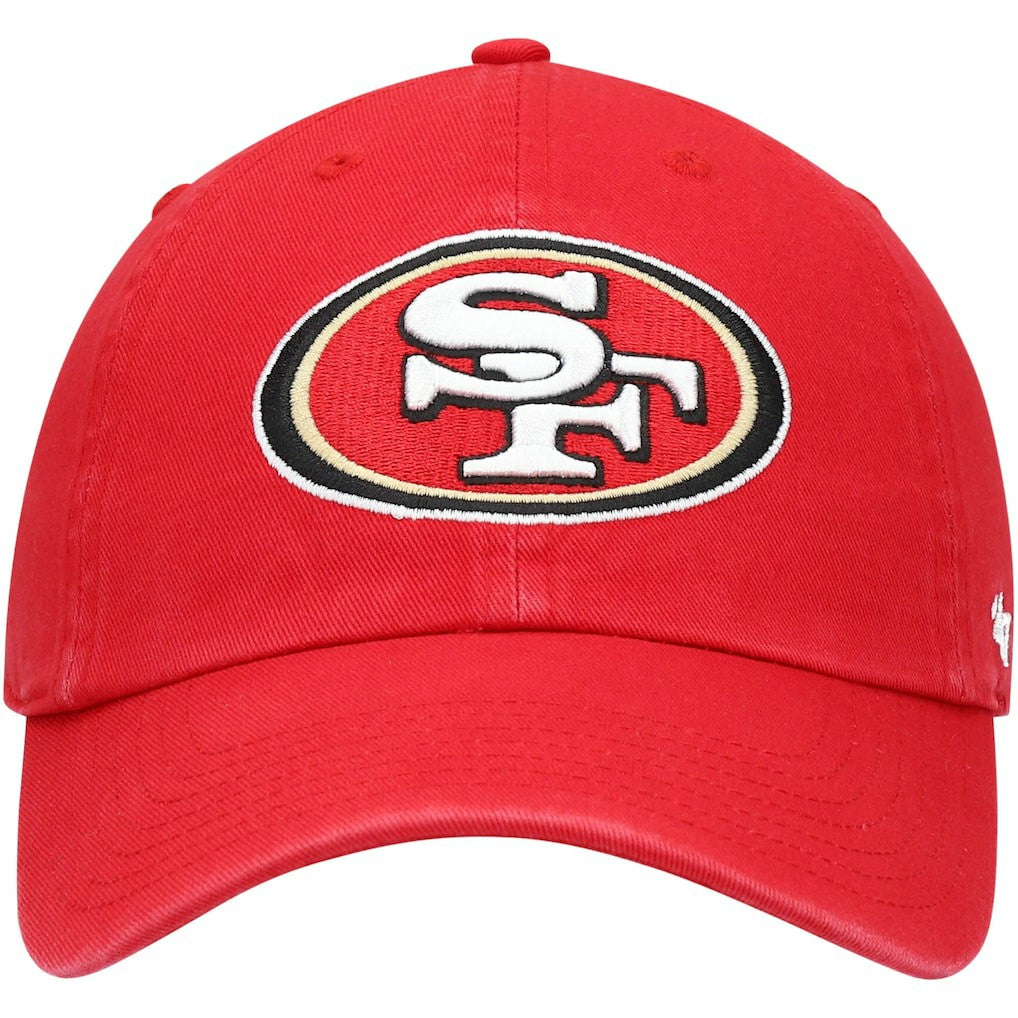 San Francisco 49ers '47 Youth Logo Clean Up Adjustable Hat - Scarlet Hats