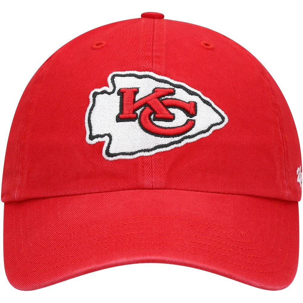 Kansas City Chiefs '47 Youth Logo Clean Up Adjustable Hat - Red Hats