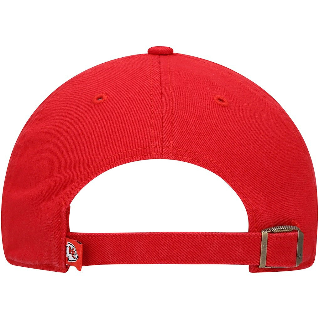 Kansas City Chiefs '47 Youth Logo Clean Up Adjustable Hat - Red Hats
