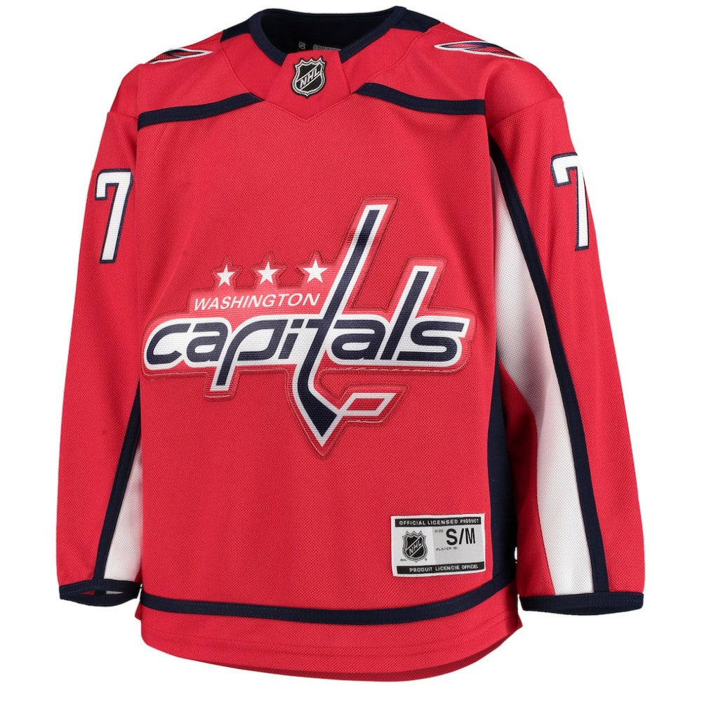 TJ Oshie Washington Capitals Youth Home Premier Jersey - Red | US 4052885