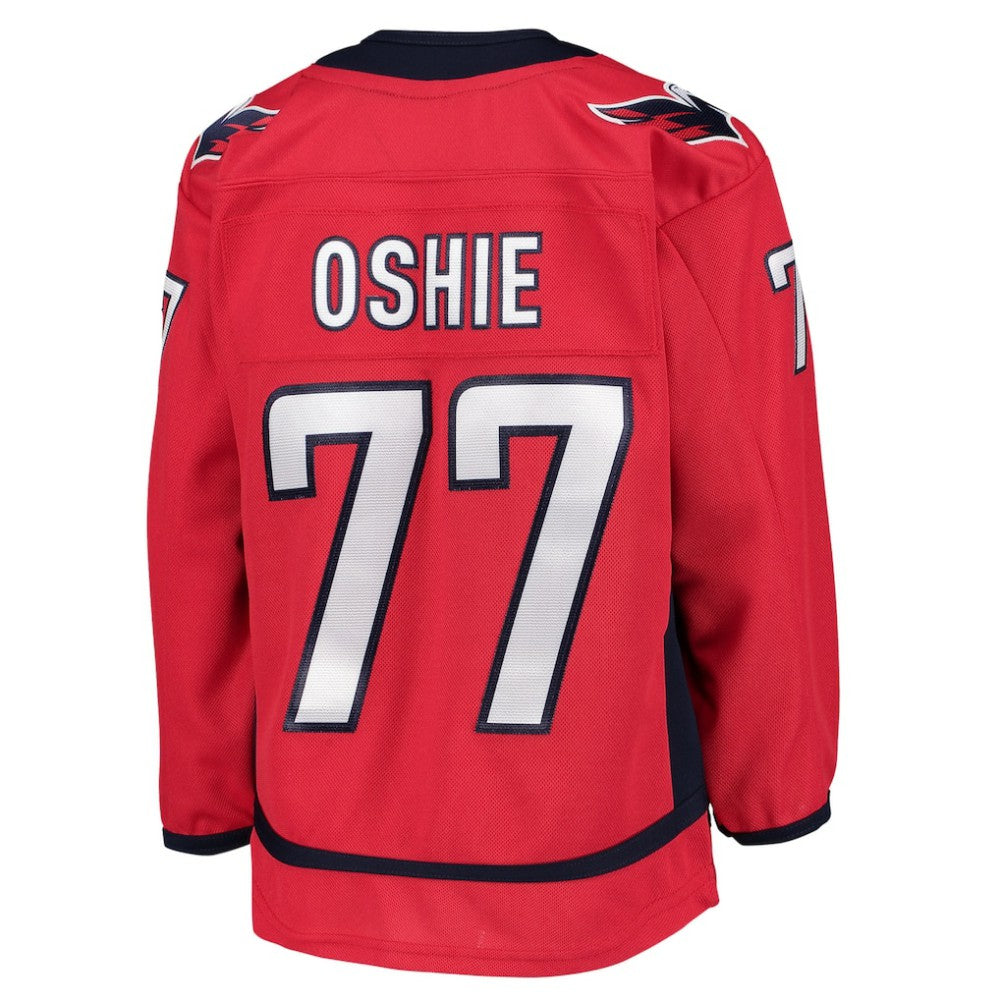 TJ Oshie Washington Capitals Youth Home Premier Jersey - Red | US 4052885