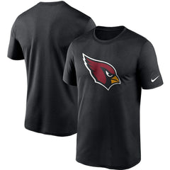 Arizona Cardinals Logo Essential Legend Performance T-Shirt - Black T-shirts