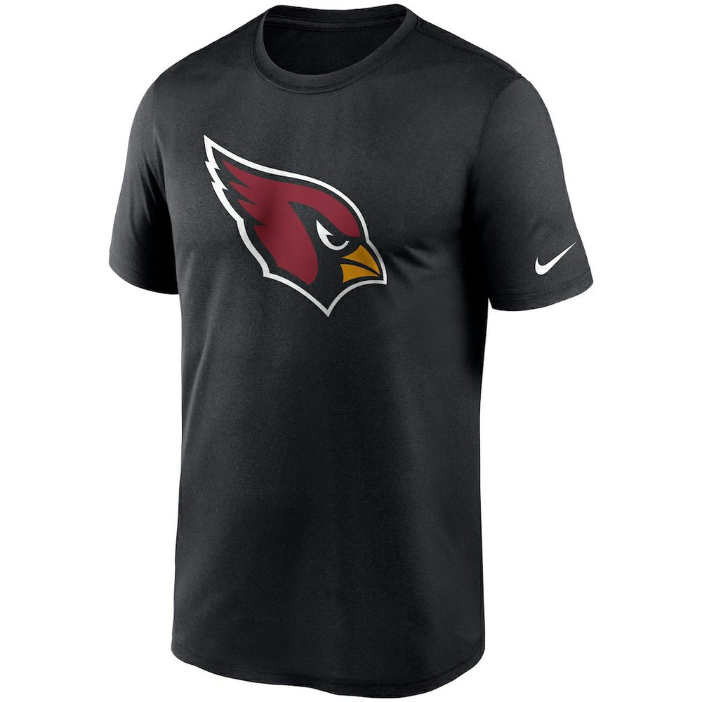Arizona Cardinals Logo Essential Legend Performance T-Shirt - Black T-shirts