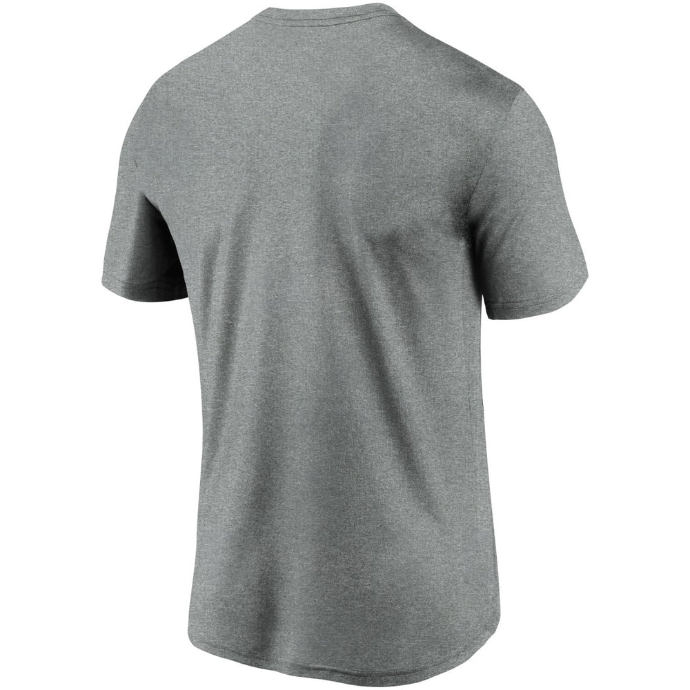 Tampa Bay Buccaneers Logo Essential Legend Performance T-Shirt - Heathered Pewter T-shirts