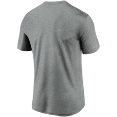 Tampa Bay Buccaneers Logo Essential Legend Performance T-Shirt - Heathered Pewter T-shirts