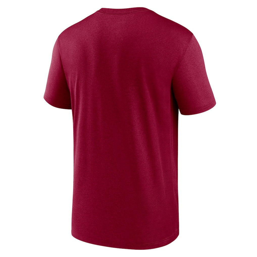 Washington Football Team Logo Essential Legend Performance T-Shirt - Burgundy T-shirts