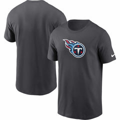 Tennessee Titans Primetime Logo Essential T-Shirt - Charcoal T-shirts