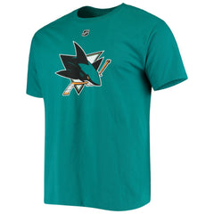 Marc-Edouard Vlasic San Jose Sharks Fanatics Player Name and Number T-Shirt - Teal | US 4055198