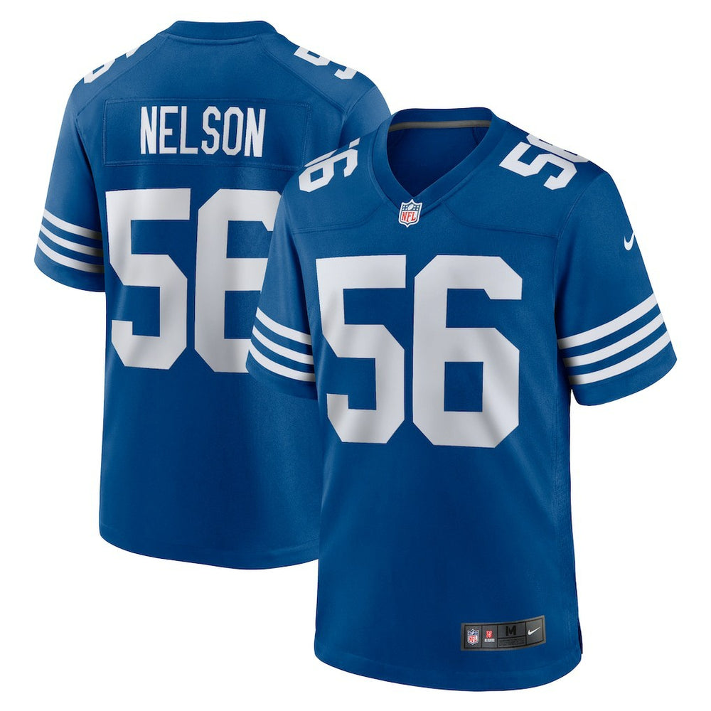 Quenton Nelson Indianapolis Colts Alternate Game Jersey - Royal Jerseys