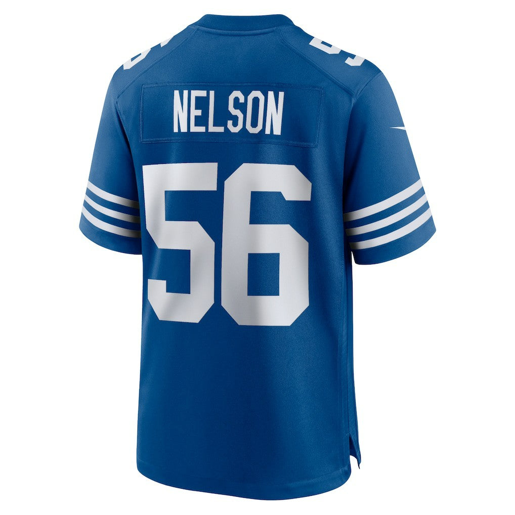 Quenton Nelson Indianapolis Colts Alternate Game Jersey - Royal Jerseys