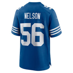 Quenton Nelson Indianapolis Colts Alternate Game Jersey - Royal Jerseys