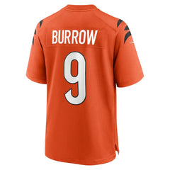 Joe Burrow Cincinnati Bengals Alternate Game Jersey - Orange Jerseys