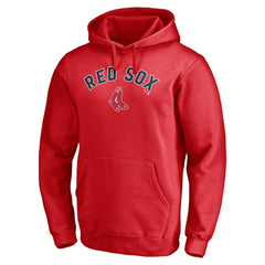 Boston Red Sox Cooperstown Winning Streak Personalized Name & Number Pullover Hoodie - Red Hoodies