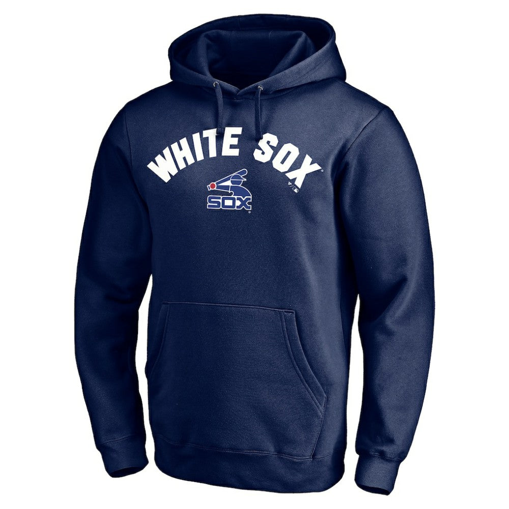 Chicago White Sox Cooperstown Winning Streak Personalized Name & Number Pullover Hoodie - Navy Hoodies