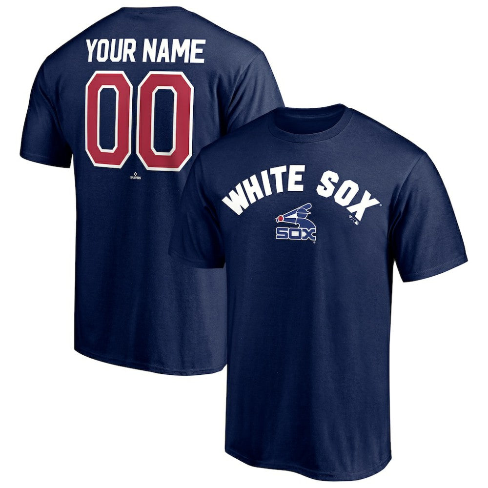 Chicago White Sox Cooperstown Winning Streak Personalized Name & Number T-Shirt - Navy T-shirts