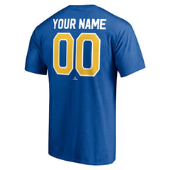 Seattle Mariners Cooperstown Winning Streak Personalized Name & Number T-Shirt - Royal T-shirts