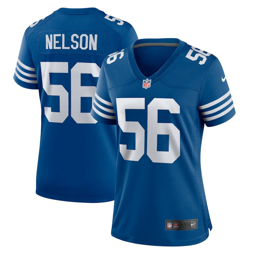 Quenton Nelson Indianapolis Colts Women's Alternate Game Jersey - Royal Jerseys