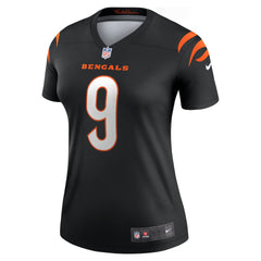 Joe Burrow Cincinnati Bengals Women's Legend Player Performance Top - Black Tops