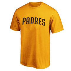 Fernando Tatis Jr. San Diego Padres Fanatics Big & Tall Name & Number T-Shirt - Gold T-shirts
