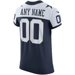 Dallas Cowboys Alternate Vapor Elite Custom Jersey - Navy Jerseys