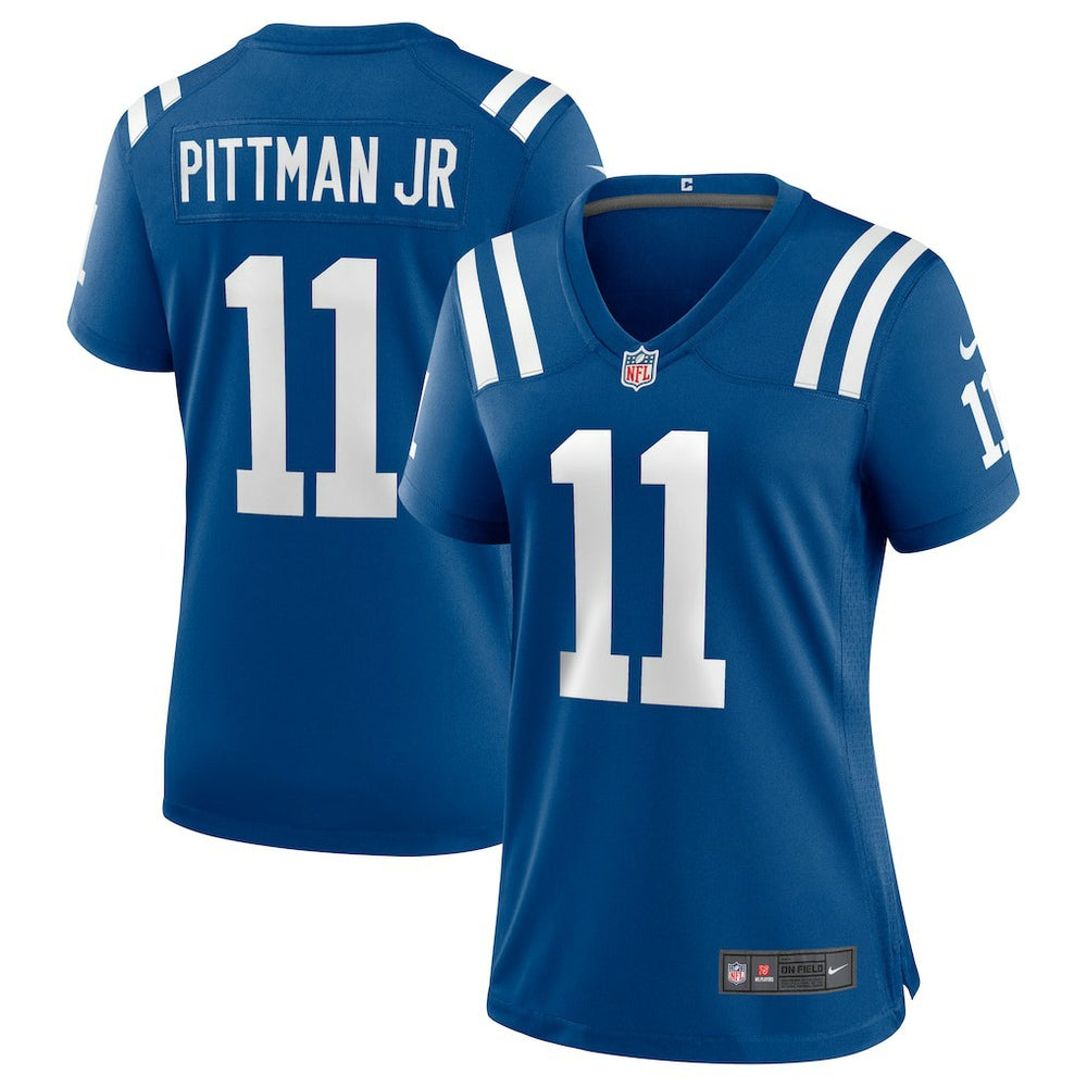 Michael Pittman Jr. Indianapolis Colts Women's Game Player Jersey - Royal Jerseys