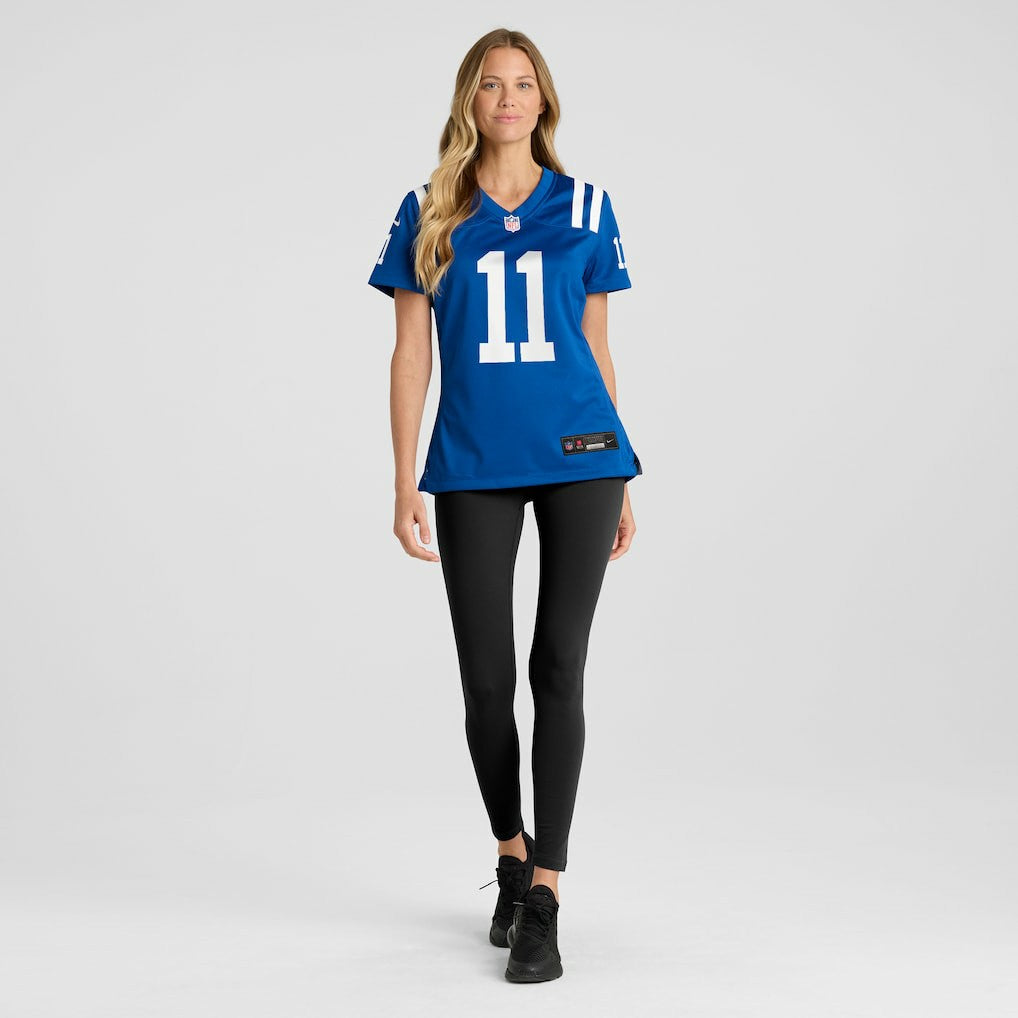 Michael Pittman Jr. Indianapolis Colts Women's Game Player Jersey - Royal Jerseys