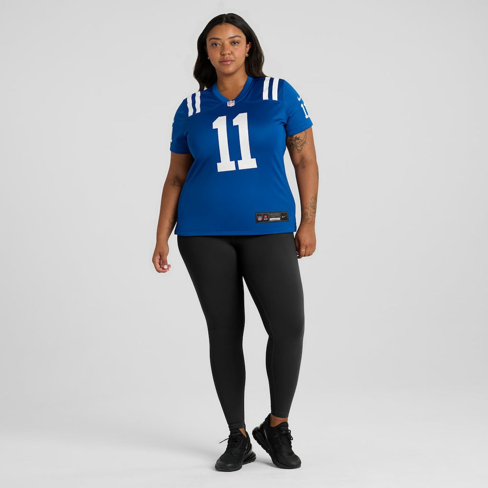 Michael Pittman Jr. Indianapolis Colts Women's Game Player Jersey - Royal Jerseys