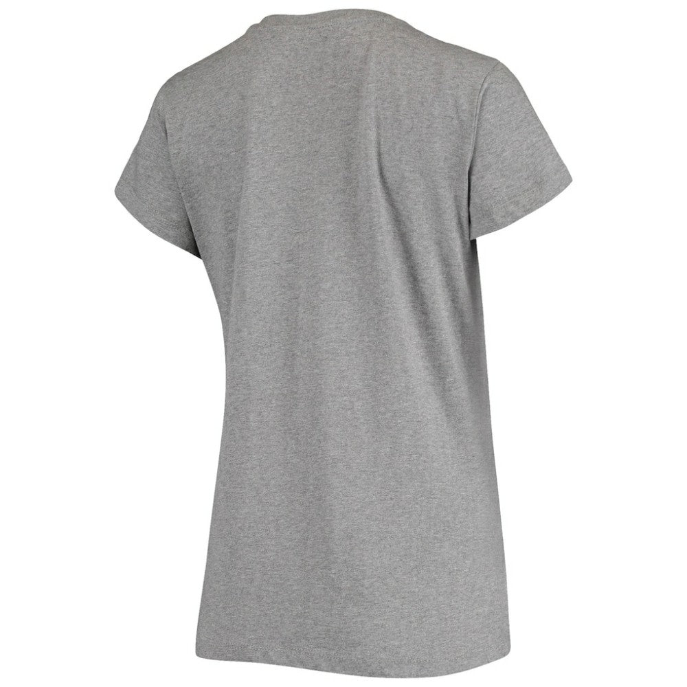 San Francisco Giants '47 Women's Spring Training Fade V-Neck T-Shirt - Heathered Gray T-shirts