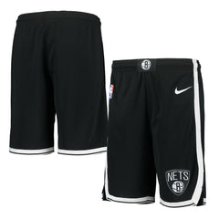 Brooklyn Nets Youth 2020/21 Swingman Performance Shorts Icon Edition Black - Nike