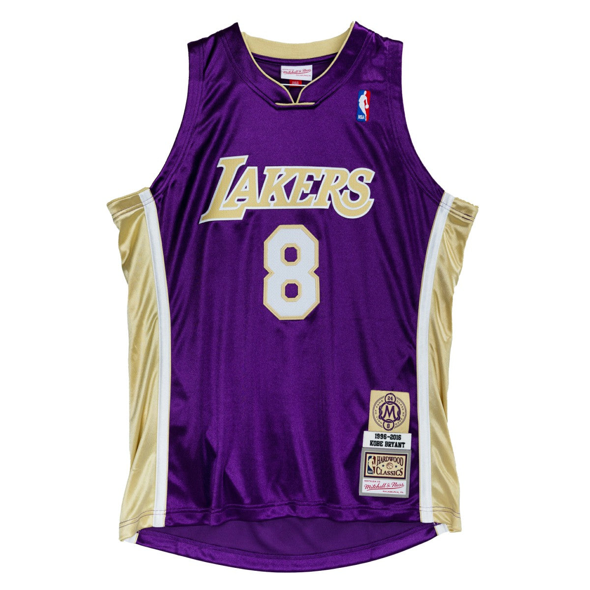 Kobe Bryant Los Angeles Lakers Hall of Fame Class of 2020 #8 Authentic Jersey Purple - Mitchell & Ness