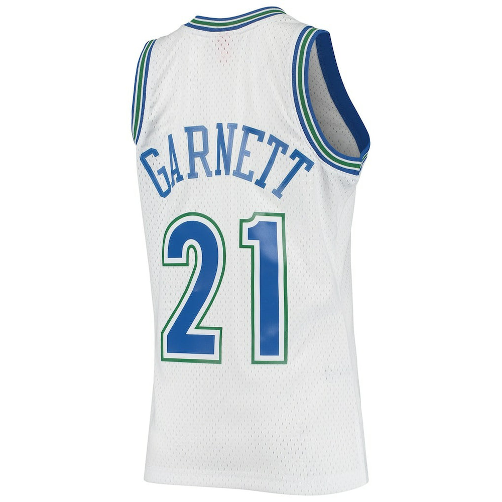 Kevin Garnett Minnesota Timberwolves 1995/96 Hardwood Classics Swingman Jersey White - Mitchell & Ness outlet
