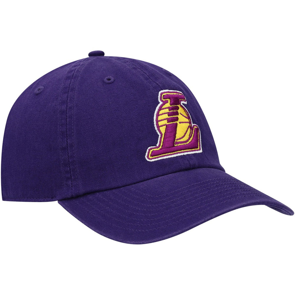 Los Angeles Lakers '47 Core Logo Clean Up Adjustable Hat Purple - 47 brand