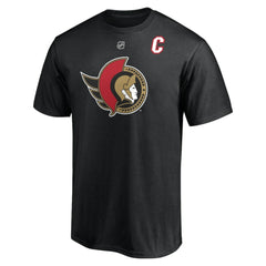Brady Tkachuk Ottawa Senators Fanatics Authentic Stack Name & Number T-Shirt - Black | US 4100068