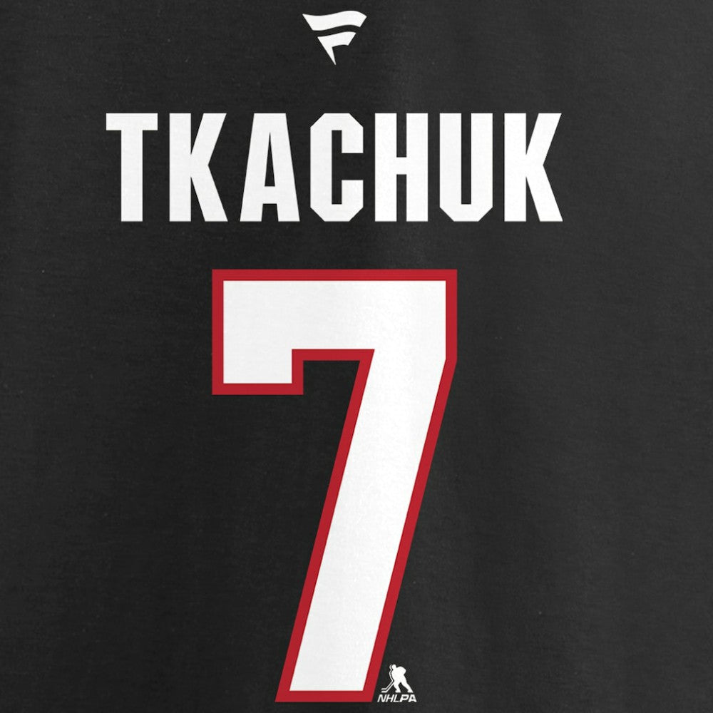 Brady Tkachuk Ottawa Senators Fanatics Authentic Stack Name & Number T-Shirt - Black | US 4100068