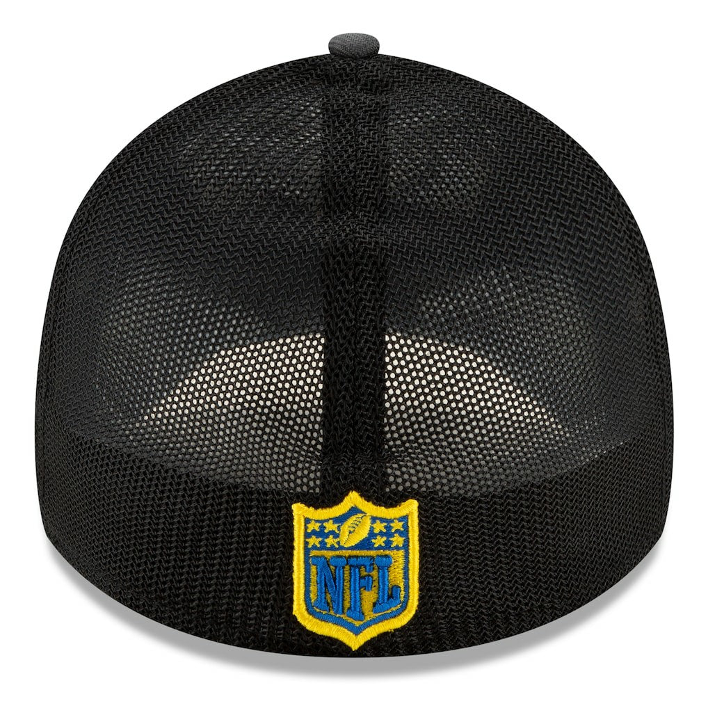 Los Angeles Rams New Era 2021 NFL Draft Trucker 39THIRTY Flex Hat - Graphite/Royal Hats