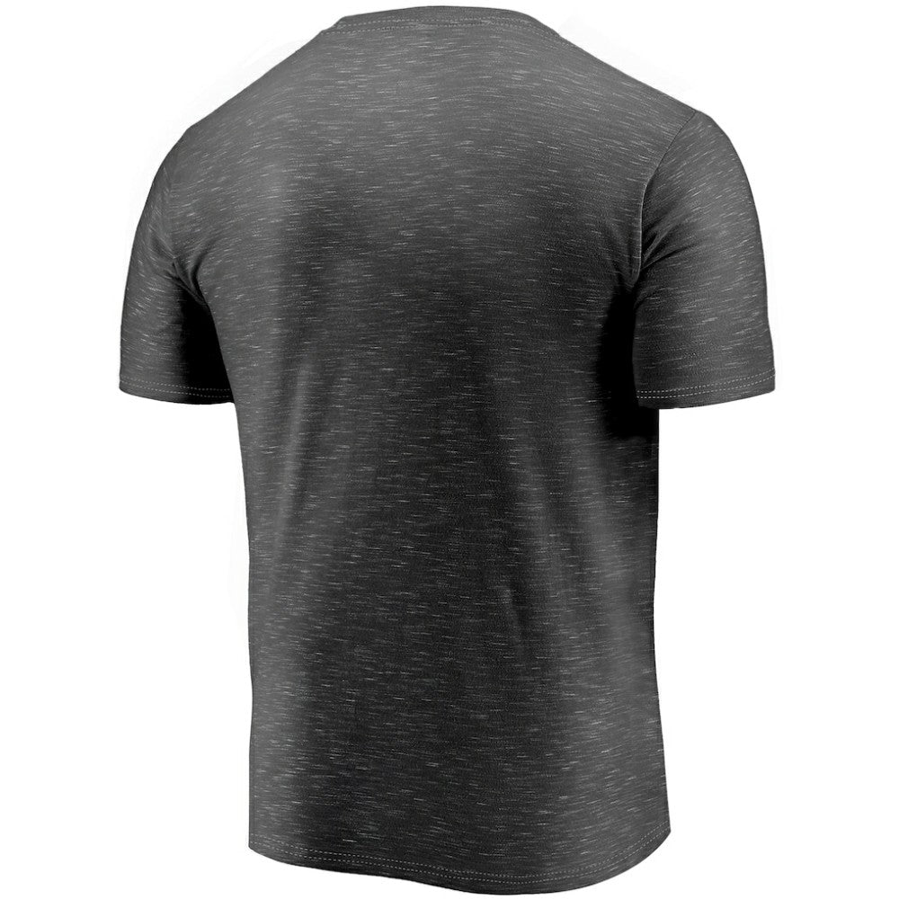 Chicago White Sox Fanatics Official Logo Space Dye T-Shirt - Charcoal T-shirts