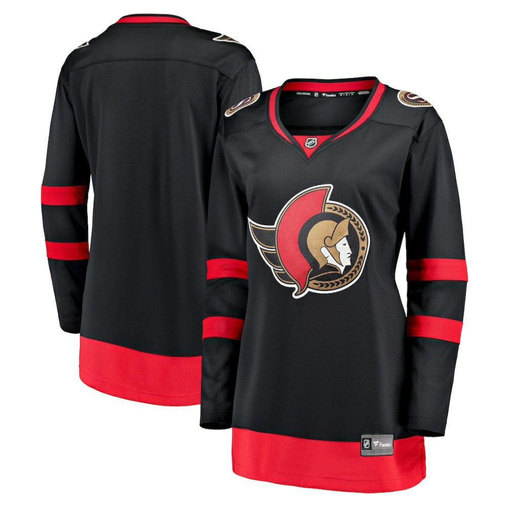 Ottawa Senators Fanatics Women's Home Breakaway Jersey - Black | US 4104435