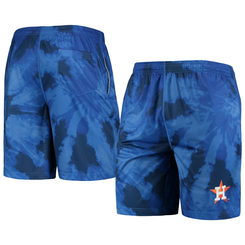 Houston Astros FOCO Tie-Dye Training Shorts - Navy Shorts
