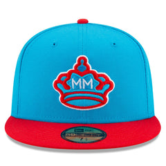 Miami Marlins New Era 2021 City Connect 59FIFTY Fitted Hat - Blue/Red Hats