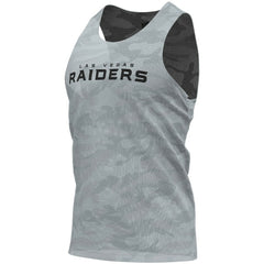 Las Vegas Raiders FOCO Reversible Mesh Tank Top - Black/Gray Tops
