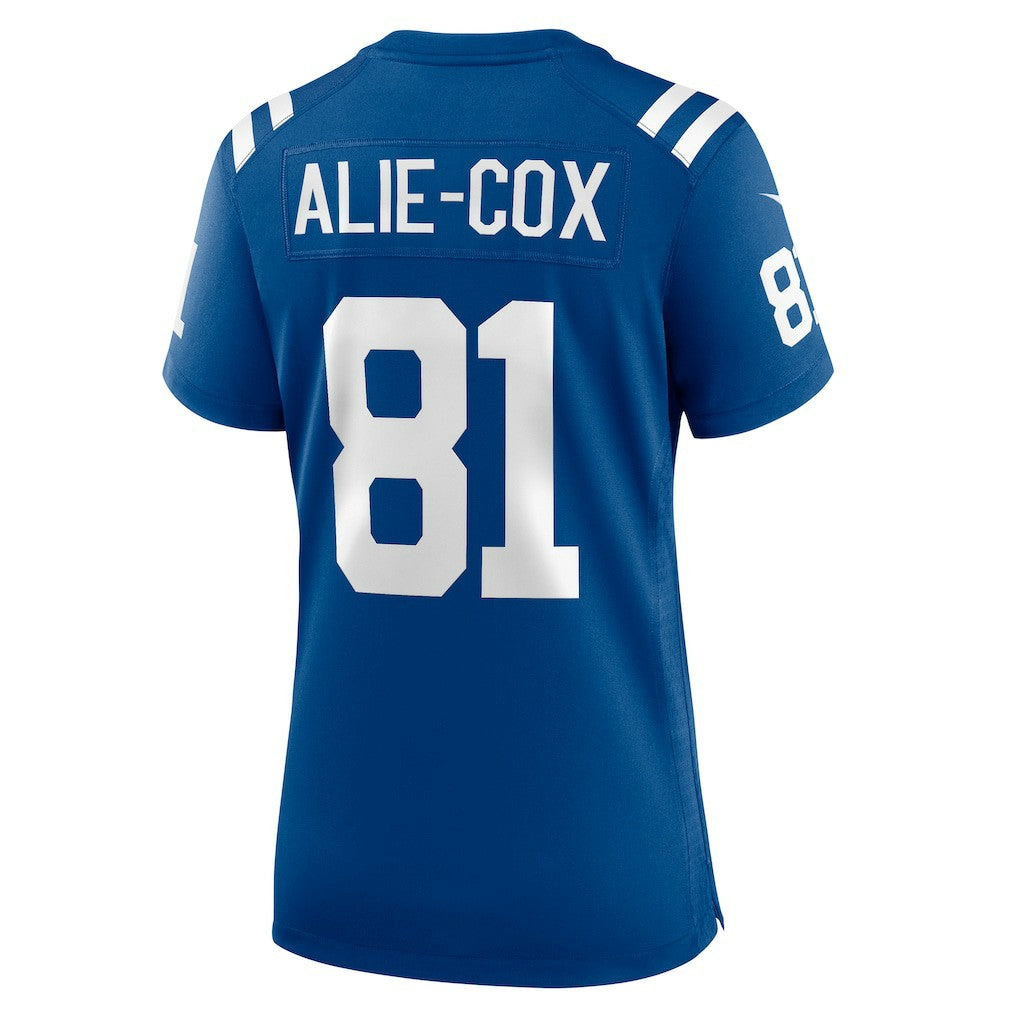 Mo Alie-Cox Indianapolis Colts Women's Team Game Jersey - Royal Jerseys