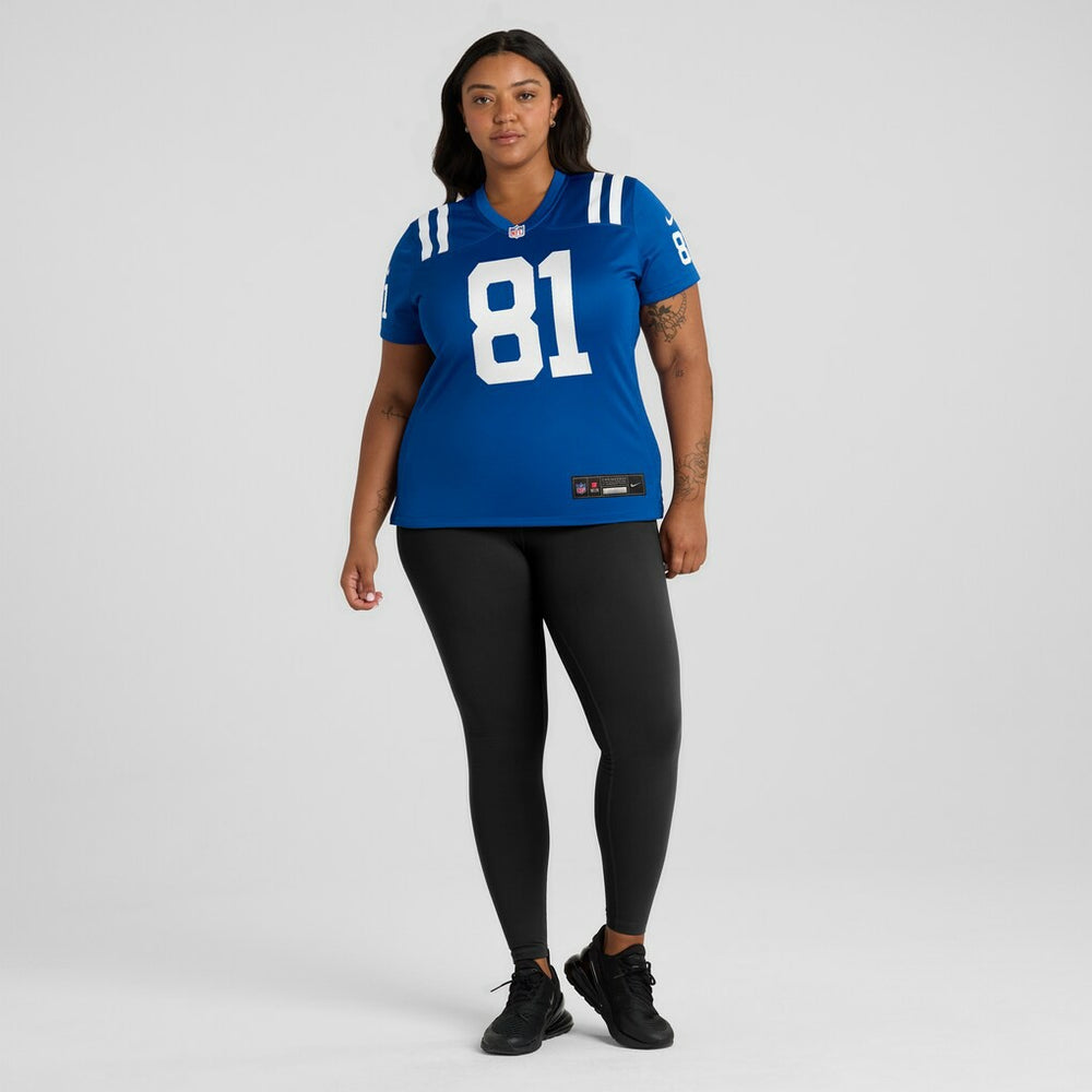 Mo Alie-Cox Indianapolis Colts Women's Team Game Jersey - Royal Jerseys